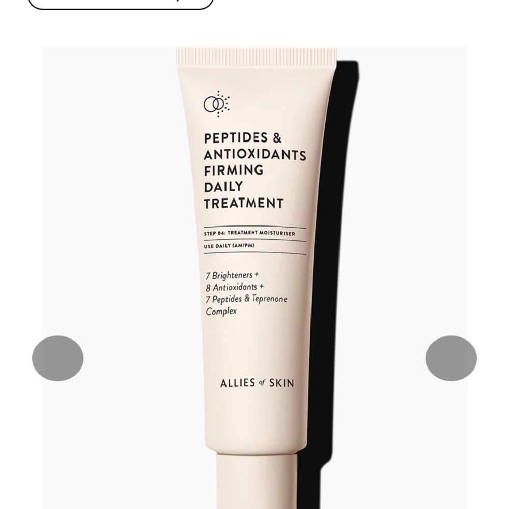 Allies of Skin set of 2 Peptide moisturizer